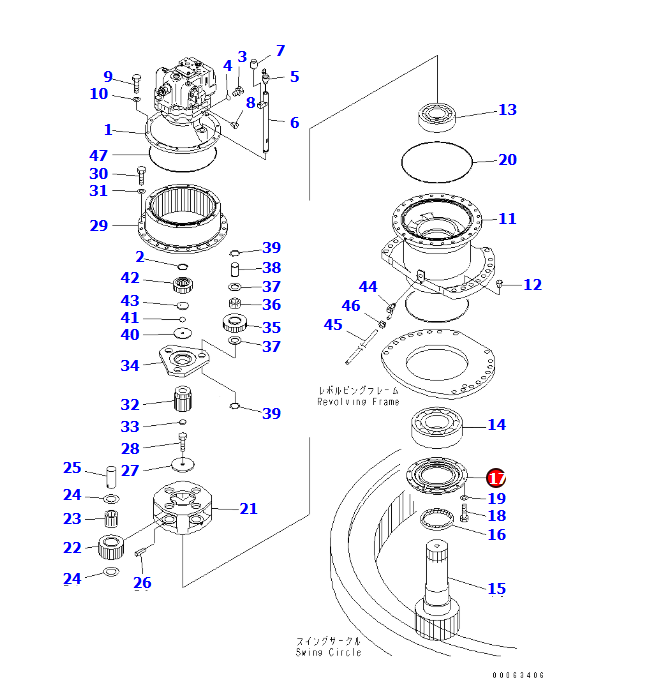 小松PC1250-8保护壳21N-26-33230