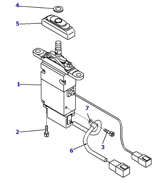 小松矿卡HD785控制杆702-16-02190
