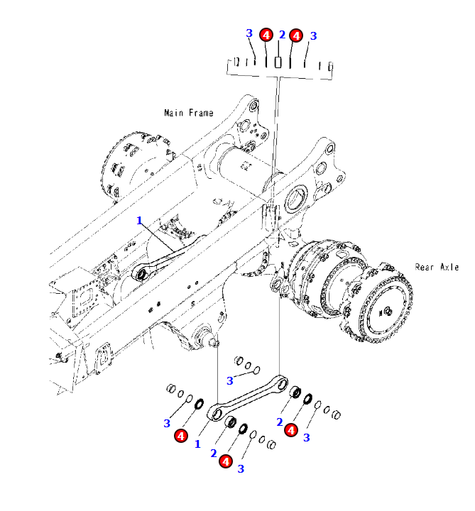 小松HD785-7防尘罩 零件号561-52-81141