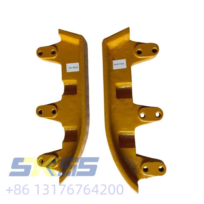 小松推土机D155A轨道框架保护装置零件号17A-30-17261  17A-30-17251